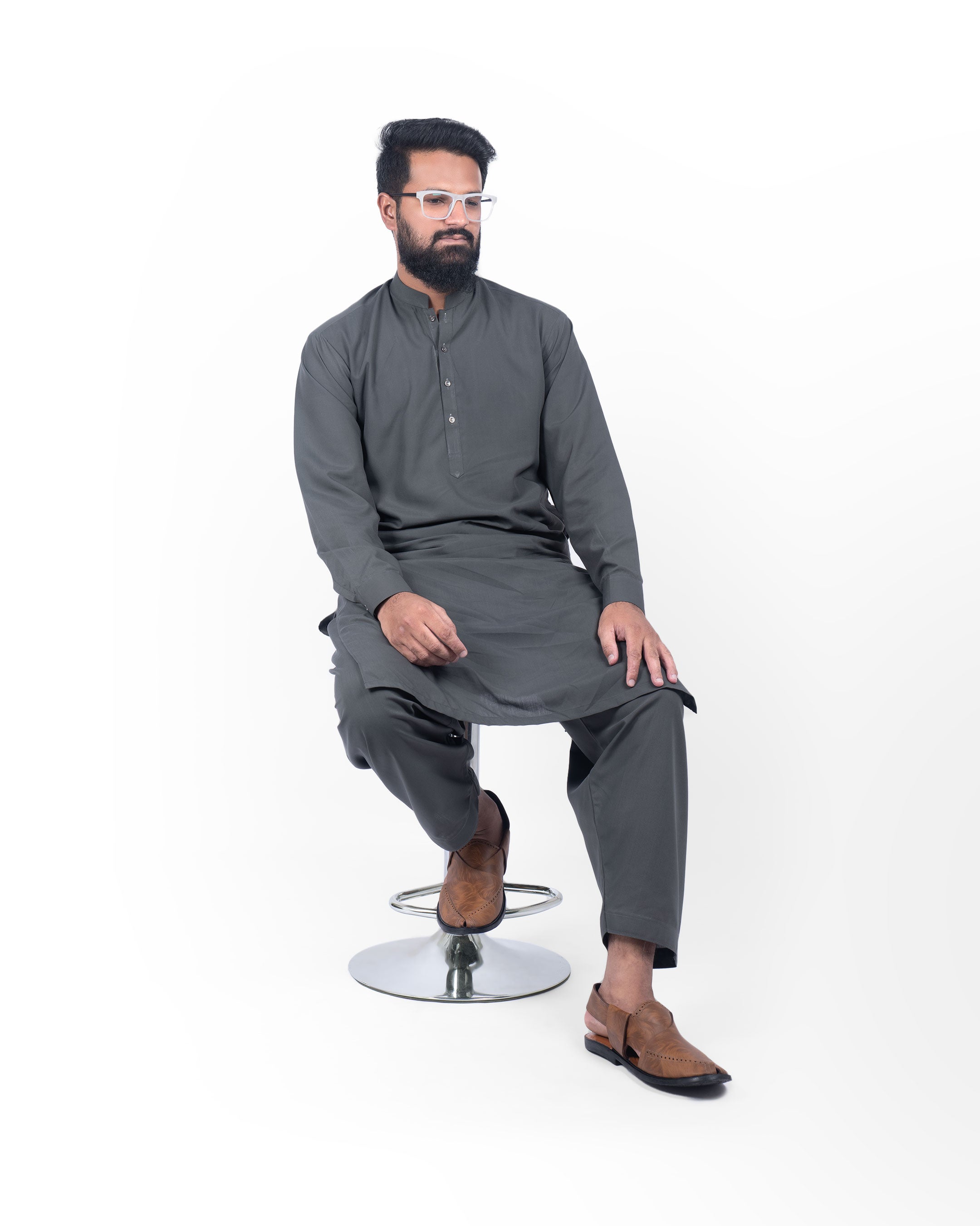 Babar-sheer leather peshawari sandal