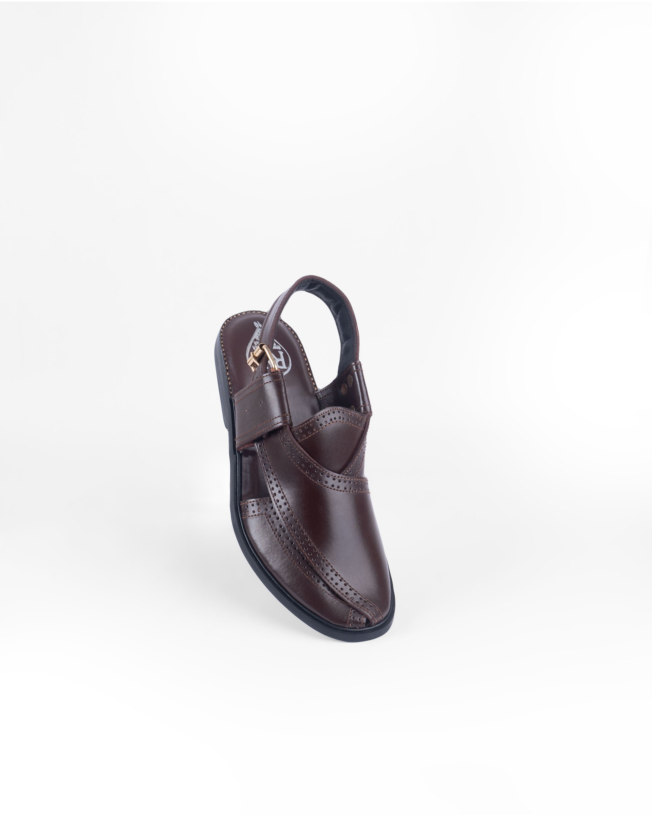Brown Leather Pehsawari Sandal