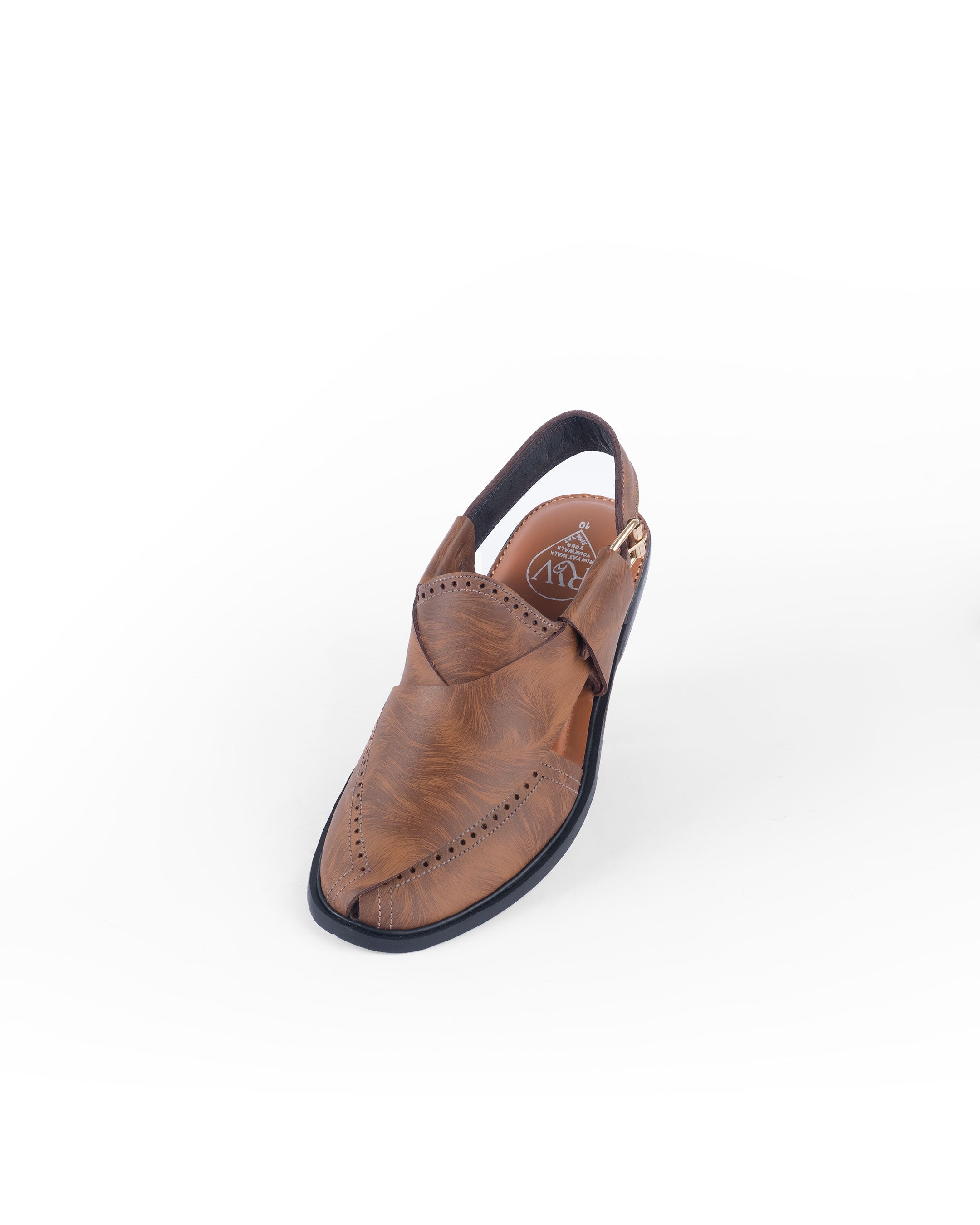 Babar-sheer leather peshawari sandal